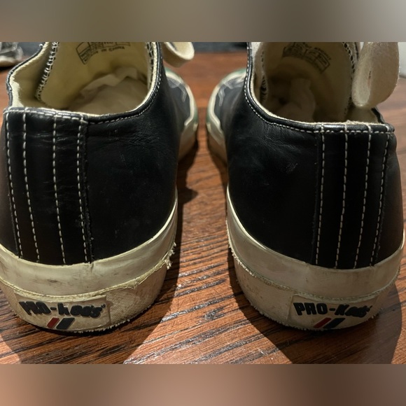 Men’s Black Leather Pro Keds - Picture 5 of 7